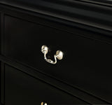 Crown Mark Louis Philip Black Sleigh Youth Bedroom Set - Photo 4 | Olivia Furniture Houston
