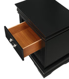 Crown Mark Louis Philip Black Sleigh Youth Bedroom Set - Photo 6 | Olivia Furniture Houston