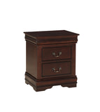 Crown Mark Louis Philip Cherry Sleigh Youth Bedroom Set - Photo 3 | Olivia Furniture Houston