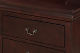 Crown Mark Louis Philip Cherry Sleigh Youth Bedroom Set - Photo 5 | Olivia Furniture Houston