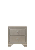 Crown Mark Lyssa Champagne LED Upholstered Panel Youth Bedroom Set - Photo 18 | Olivia Furniture Houston