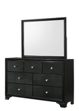 Crown Mark Micah Black LED Upholstered Panel Youth Bedroom Set - Photo 4 | Olivia Furniture Houston