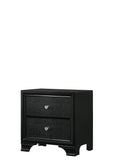 Crown Mark Micah Black LED Upholstered Panel Youth Bedroom Set - Photo 5 | Olivia Furniture Houston
