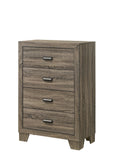 Crown Mark Mille Brownish Gray Upholstered Youth Bedroom Set - Photo 7 | Olivia Furniture Houston