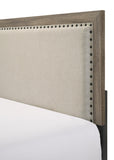 Crown Mark Mille Brownish Gray Upholstered Youth Bedroom Set - Photo 9 | Olivia Furniture Houston