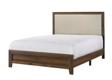 Crown Mark Mille Cherry Brown Upholstered Youth Bedroom Set - Photo 2 | Olivia Furniture Houston