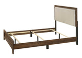 Crown Mark Mille Cherry Brown Upholstered Youth Bedroom Set - Photo 9 | Olivia Furniture Houston