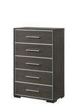 Crown Mark Sharpe Brown Upholstered Panel Youth Bedroom Set - Photo 6 | Olivia Furniture Houston