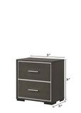 Crown Mark Sharpe Brown Upholstered Panel Youth Bedroom Set - Photo 10 | Olivia Furniture Houston
