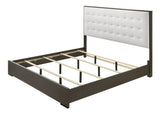 Crown Mark Sharpe Brown Upholstered Panel Youth Bedroom Set - Photo 12 | Olivia Furniture Houston