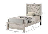 Crown Mark Valor Beige Youth Bedroom Set - Photo 16 | Olivia Furniture Houston