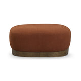 Domina Boucle Ottoman - Autumn Red