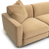 Perry Modular Sofa (96"-124") - Tan / 96"