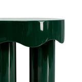 Casper High Gloss Nesting Side Table Set - Green