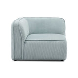 Travie Modular Corner Chair - Sea Blue