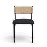 Celine Performance Boucle Dining Chair - Set of 2 - Black