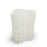 Slab Faux Terrazzo Indoor/Outdoor Side Table - Light Green