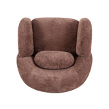 Misty Accent Chair - Chocolate Brown