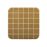 Tatiana Square Concrete Indoor/Outdoor Side Table - Ochre
