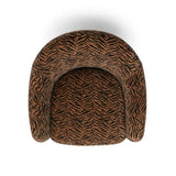 Salma Swivel Accent Chair - Animal Print