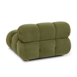 Calliope Performance Modular Corner Chair - Olive Green