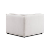 Travie Modular Corner Chair - White Sand