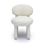Manu Performance Fabric Side Chair - Off-White