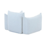 Saint Tropez Stuffed Indoor/Outdoor Armchair - Blue