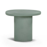 Jade Concrete Indoor/Outdoor Nesting Coffee Table Set - Green
