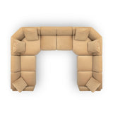 Perry 8-Piece Modular Large U-Sectional - Tan