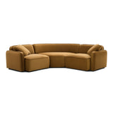 Travie 3-Piece Modular L-Sectional - Honey
