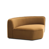 Travie Modular Wedge Corner Chair - Honey