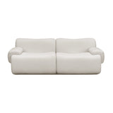 Zenith 80" Modular Loveseat - Cream