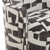 Passe Swivel Accent Chair - Black