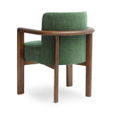 Irma Textured Performance Velvet Dining Chair - Forest Green