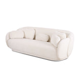 Misty 90" Sofa - Off-White