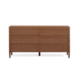 Oodle 62" 6-Drawer Dresser - Walnut
