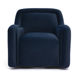 Charli Performance Swivel Chair - Dark Blue