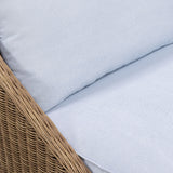 Axel Boucle Outdoor Lounge Chair - Blue