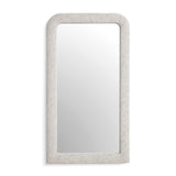 Heidi 43"X78" Upholstered Oversized Floor Mirror - Neutral Floral
