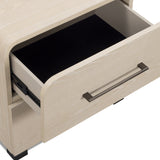 Marissa 22" Ash 2-Drawer Nightstand - Washed Ash