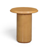 Tate Turmeric Concrete Indoor/Outdoor Side Table