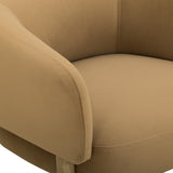 Foxy Performance Fabric Accent Chair - Camel