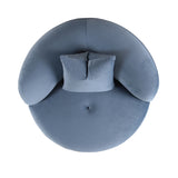 Fickle Swivel Accent Chair - Bluestone