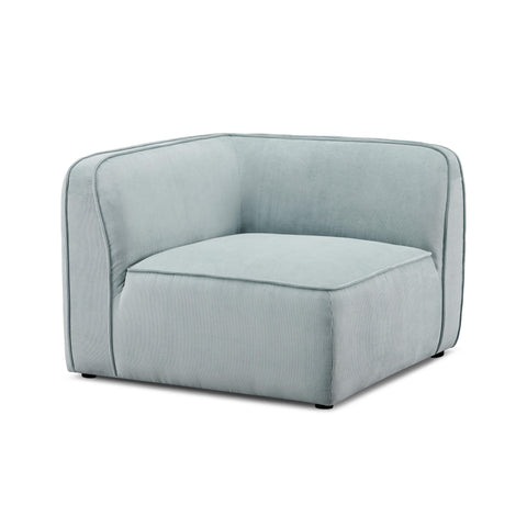 Travie Modular Corner Chair - Sea Blue