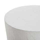 Margot Indoor/Outdoor Concrete Stool - Light Grey