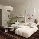 Calliope 4-Piece Performance Modular Sectional - Cream