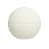 Boba Ball Throw Pillow (9"-14") - Cream / Small