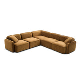 Travie 5-Piece Modular L-Sectional - Honey