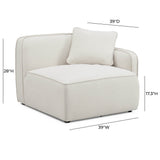 Travie Modular Corner Armchair - Sand / RAF